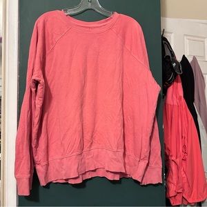 Athleta Coral Sweatshirt